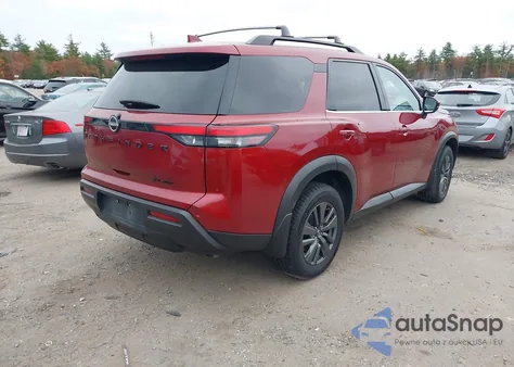 2022 Nissan Pathfinder Sv 4Wd from USA, damaged, VIN 5N1DR3BC4NC219562